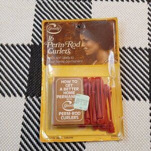 Vintage Goody extra small Perm-Rod Curlers 1978